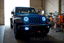 Load image into Gallery viewer, Oracle Jeep Wrangler JK 07-17 LED Waterproof Halo Kit - White SEE WARRANTY