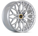 Vossen HF6-3 24x10 / 6x139.7 / ET25 / Deep Face / 106.1 - Silver Polished Wheel