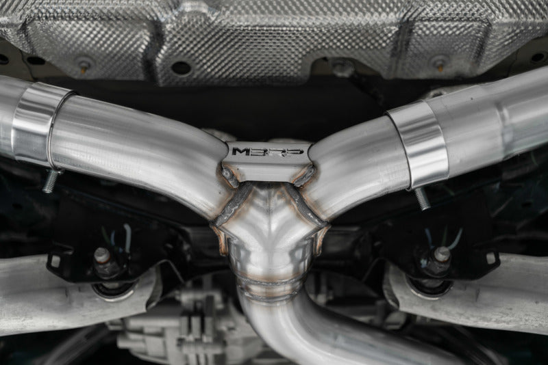 MBRP 2021+ Ford Bronco Sport (1.5L / 2.0L EcoBoost) 2.5in Res-Back Exhaust - Dual Rear - Alum. Steel