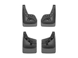 WeatherTech 24-25 Toyota Tacoma w/o Fender Flares Front & Rear No Drill MudFlaps - Black