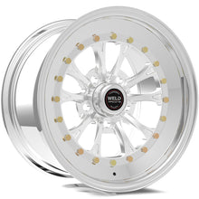 Load image into Gallery viewer, Weld Vitesse 15x6 / 5x4.75 BP / 3.5in. BS Polished Wheel - Non-Beadlock