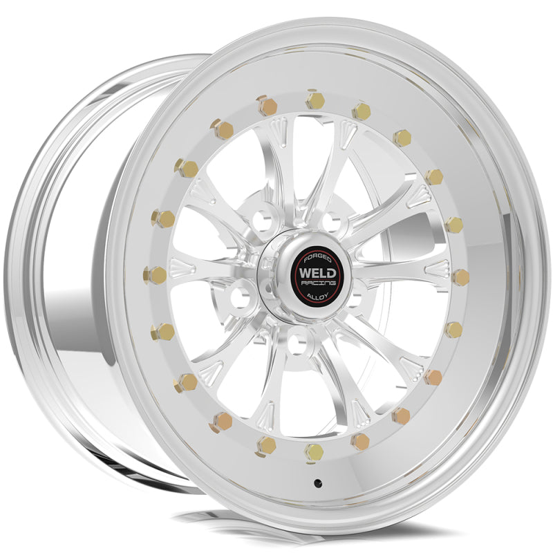 Weld Vitesse 15x5 / 5x4.75 BP / 2.5in. BS Polished Wheel - Non-Beadlock