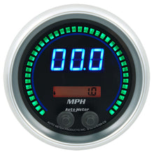 Load image into Gallery viewer, Autometer 85.7mm Black Switchable 260 MPH / 260 KM/H Speedometer Cobalt Elite Digital Gauge