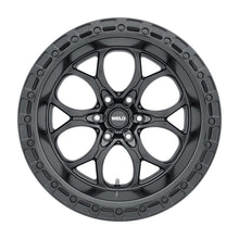 Load image into Gallery viewer, Weld Off-Road W108 20X12 Ledge 6X139.7 ET-44 BS4.75 Satin Black / Black Ring 106.1