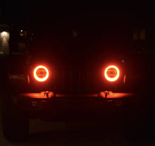 Load image into Gallery viewer, Oracle Jeep Wrangler JL/Gladiator JT LED Surface Mount Headlight Halo Kit - White SEE WARRANTY