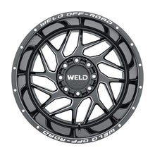 Load image into Gallery viewer, Weld Off-Road W117 20X10 Fulcrum 8X170 ET-18 BS4.75 Gloss Black MIL 125.1