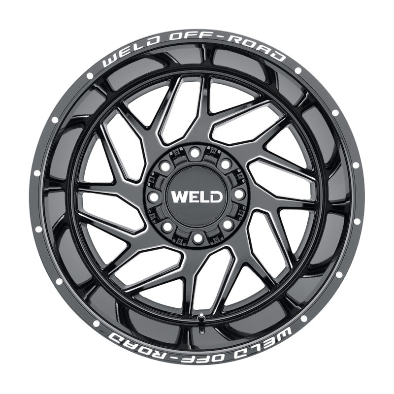 Weld Off-Road W117 20X12 Fulcrum 6X135 6X139.7 ET-44 BS4.75 Gloss Black MIL 106.1