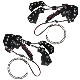 Oracle 18-21 Ford Mustang Dynamic DRL w/ Halo Kit & Sequential Turn Signal - ColorSHIFT