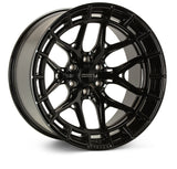 Vossen HFX-6 20x10 - 6x135 - ET-18 - Super Deep - 87.1 - Gloss Black Wheel