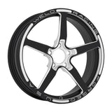 Weld Alumastar 2.0 1-Piece 18x6 / 5x120 BP / 3.7in BS Black Wheel - Non-Beadlock