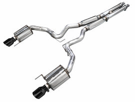 AWE Tuning 2024 Ford Mustang GT Fastback S650 RWD Touring Catback Exhaust w/ Dual Diamond Black Tips