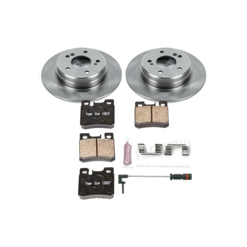 Power Stop 99-00 Mercedes-Benz C230 Rear Autospecialty Brake Kit