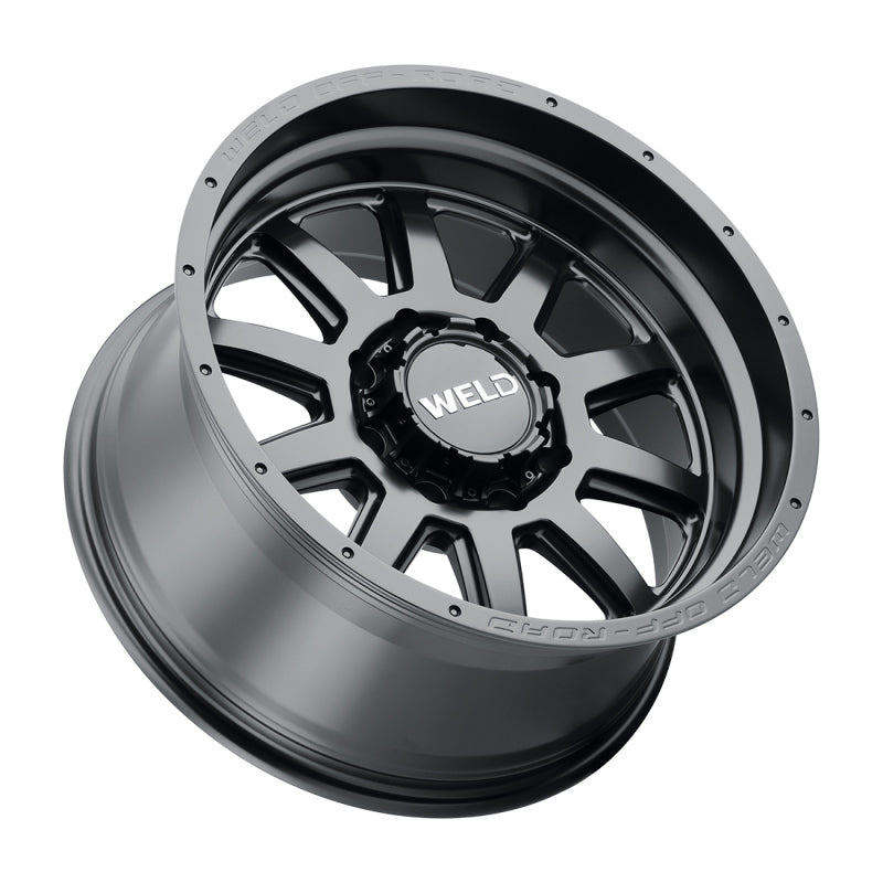 Weld Off-Road W101 20X9.0 Stealth 5X114.3 5X127 ET20 BS5.75 Satin Black 78.1