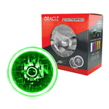 Oracle Pre-Installed Lights 7 IN. Sealed Beam - Green Halo SEE WARRANTY