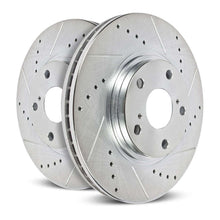 Load image into Gallery viewer, Power Stop 07-18 Chevrolet Silverado 1500 Rear Evolution Drilled &amp; Slotted Rotors - Pair