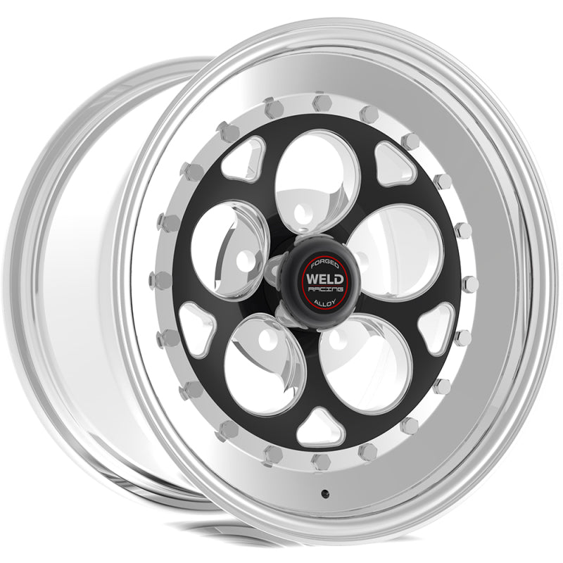 Weld Magnum III 15x10 / 5x4.5 BP / 3.5in. BS Black Wheel - Non-Beadlock