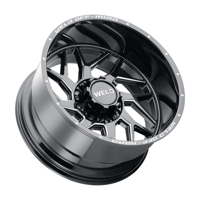 Weld Off-Road W117 22X12 Fulcrum 6X135 6X139.7 ET-44 BS4.75 Gloss Black MIL 106.1