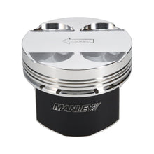 Load image into Gallery viewer, Manley 03-06 Evo 8/9 4G63T/4G63 85mm Std Size Bore 10.0/10.5:1 Flat Top Pistons w/ Rings