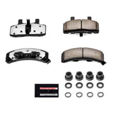 Power Stop 1993 Cadillac 60 Special Front Z36 Truck & Tow Brake Pads w/Hardware