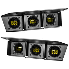 Load image into Gallery viewer, ORACLE Lighting 21-22 Ford Bronco Triple LED Fog Light Kit for Steel Bumper - Yellow SEE WARRANTY