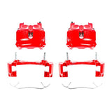 Power Stop 99-02 Jeep Grand Cherokee Front Red Calipers w/Brackets - Pair