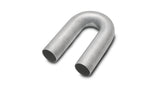 Vibrant 3.00in O.D. x 3.00in CLR Stainless Steel 180 Degree Mandrel Bend