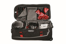 Load image into Gallery viewer, Sparco Tour Bag Martini-Racing Black/Silver