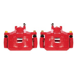 Power Stop 08-17 Mitsubishi Lancer Front Red Calipers w/Brackets - Pair