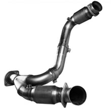 Load image into Gallery viewer, Kooks 09-10 GM 1500 Series Truck 6.2L 3in x OEM Out Cat SS Y Pipe Kooks HDR Req