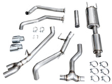 Load image into Gallery viewer, AWE 0FG Exhaust for 3rd Gen Toyota Tundra - Dual Chrome Silver Tips