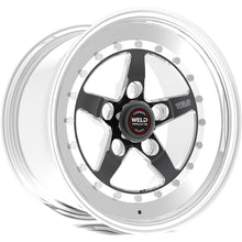 Load image into Gallery viewer, Weld Weldstar 15x10 / 5x4.5 BP / 3.5in. BS Black Wheel - Non-Beadlock