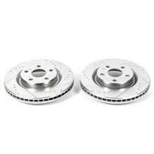 Load image into Gallery viewer, Power Stop 08-09 Pontiac G8 Front Evolution Drilled &amp; Slotted Rotors - Pair