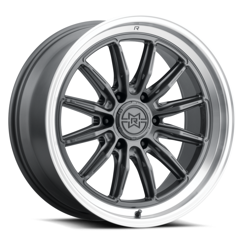 Method Raised MR803 22x12 / 6x5.5 BP / -40mm Offset / 106.25mm Bore - Gloss Titanium Wheel