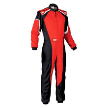 Load image into Gallery viewer, OMP KS-3 Overall Red/Black - Size 120 (For Children)