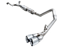 Load image into Gallery viewer, AWE 0FG Exhaust for 3rd Gen Toyota Tundra - Dual Chrome Silver Tips