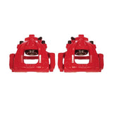 Power Stop 02-06 Mini Cooper Front Red Calipers w/Brackets - Pair