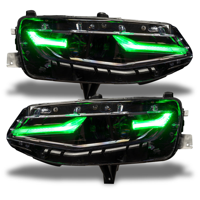 Oracle 19-21 Chevy Camaro LS/LT RGB+A Headlight DRL  Kit - ColorSHIFT w/ BC1 Controller SEE WARRANTY