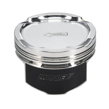 Load image into Gallery viewer, Manley 03-06 EVO VIII/IX 86.5mm Bore-+1.5mm Over Size-8.5/9.0 CR Dish Piston Set with Rings