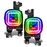 Oracle Ford Superduty 08-10 LED Fog Light Halo Kit - ColorSHIFT w/o Controller SEE WARRANTY