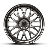 fifteen52 Holeshot RSR 19x8.5 5x108 42mm ET 63.4mm Center Bore Magnesium Grey w/ Gloss Lip