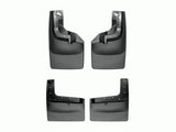 WeatherTech 17-22 Ford F250/F-350/F-450/F-550 Dually w/Fender Flares No Drill Mudflaps - Black