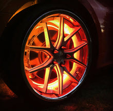 Load image into Gallery viewer, Oracle LED Illuminated Wheel Rings - ColorSHIFT - 15in. - ColorSHIFT No Remote