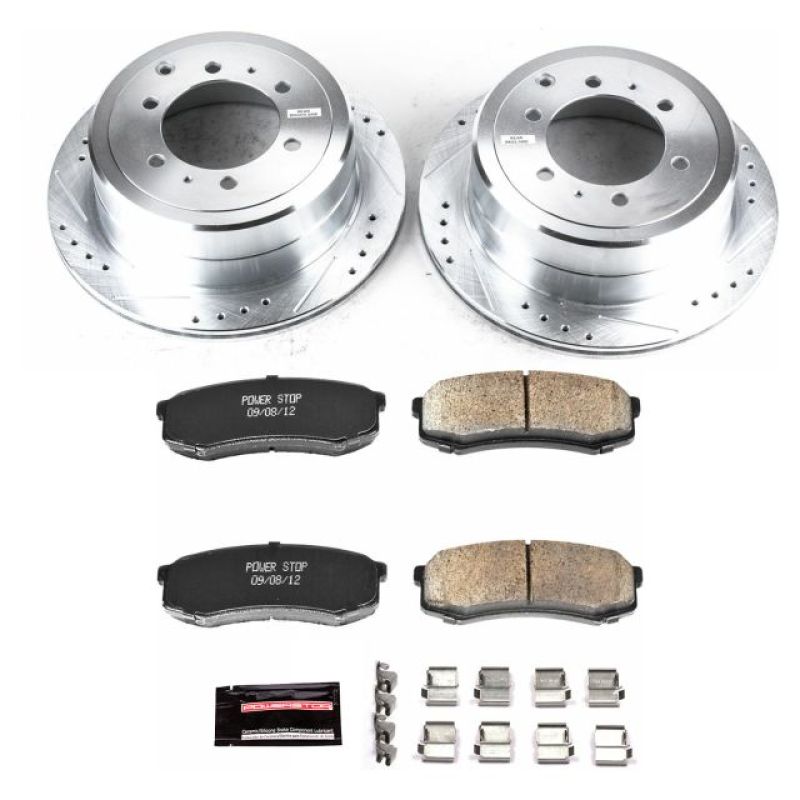 Power Stop 96-97 Lexus LX450 Rear Z23 Evolution Sport Brake Kit