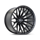 Vossen HFX-6 22x10 - 8x170 - ET-18 - Super Deep Face - 125.1 - Satin Black Wheel