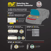 Load image into Gallery viewer, Magnaflow 15-17 Edge V6 2.7 OEM Close Coupled Direct Fit Converter