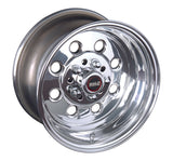 Weld Draglite 15x10 / 5x4.5 & 5x4.75 BP / 4.5in. BS Polished Wheel - Non-Beadlock