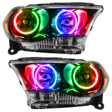 Load image into Gallery viewer, Oracle 11-13 Dodge Durango SMD HL Halogen - Black - ColorSHIFT w/ Simple Controller SEE WARRANTY