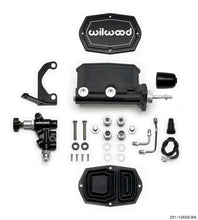 Load image into Gallery viewer, Wilwood Compact Tandem M/C - 7/8in Bore w/RH Bracket and Valve (Pushrod) - Black