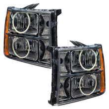 Load image into Gallery viewer, Oracle Lighting 07-13 GMC Sierra Pre-Assembled LED Halo Headlights - Blue SEE WARRANTY