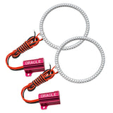 Oracle 07-17 Jeep Wrangler LED Fog Halo Kit - Amber